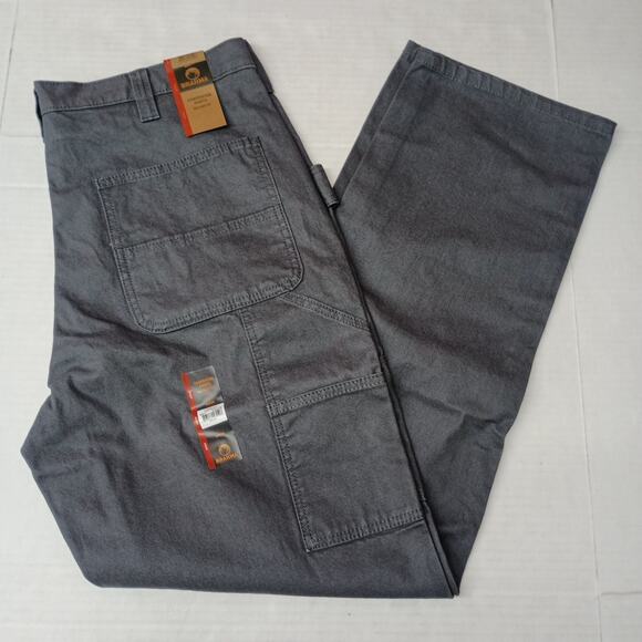 Brahma Work Carpenter Pants Men's Size 34x34 Gray Relaxed - Picture 1 of 8
